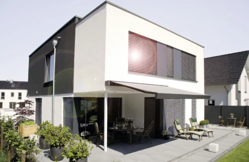 thule markise Thule Omnistor 6300 Markise in verschiedenen Lngen Gehuse anthrazit Tuch  Mystic Grau